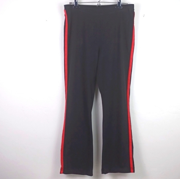 2 ALL AMERICAN COMFORT Sporty Side Stripe Lounge Track Pants SZ M - Picture 2 of 9